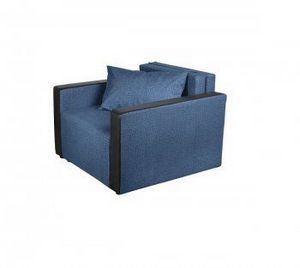 Кресло-кровать Милена с подлокотниками Синий в Губкинском - gubkinskiy.ok-mebel.com | фото 1