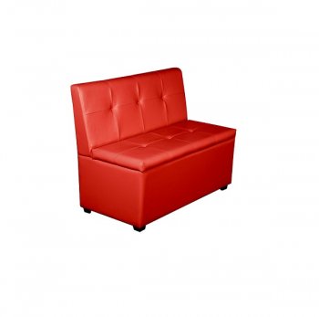 Кухонный диван Уют 1000 Красный в Губкинском - gubkinskiy.ok-mebel.com | фото 1