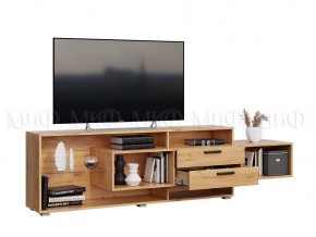 АЛТЕЯ Тумба ТВ (Дуб крафт) в Губкинском - gubkinskiy.ok-mebel.com | фото 2
