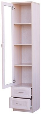 Шкаф для книг с ящиками узкий арт. 220 в Губкинском - gubkinskiy.ok-mebel.com | фото 7