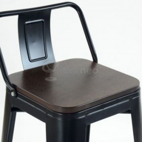 Барный стул N-238 Tolix Wood style Черный в Губкинском - gubkinskiy.ok-mebel.com | фото 3
