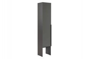БАСКО Прихожая К3 (графит) в Губкинском - gubkinskiy.ok-mebel.com | фото 4