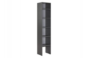 БАСКО Прихожая К3 (графит) в Губкинском - gubkinskiy.ok-mebel.com | фото 6