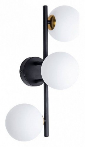 Бра Arte Lamp Gemini A2243PL-3BK в Губкинском - gubkinskiy.ok-mebel.com | фото