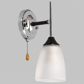 Бра Imex MD.2167 MD.2167-1-W-BK+CH в Губкинском - gubkinskiy.ok-mebel.com | фото