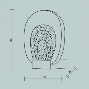 Бра Maytoni Biology MOD367WL-L3BSK в Губкинском - gubkinskiy.ok-mebel.com | фото 4