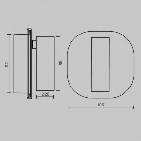 Бра Maytoni Ego C175WL-9W-2.7-4K-W в Губкинском - gubkinskiy.ok-mebel.com | фото 5