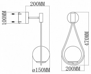 Бра Moderli Barocco V11574-1W в Губкинском - gubkinskiy.ok-mebel.com | фото 8