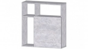 ДАЛЛАС Секция навесная (цемент светлый) в Губкинском - gubkinskiy.ok-mebel.com | фото
