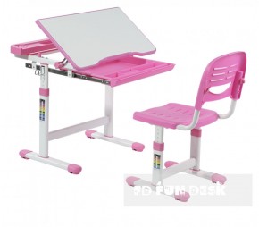 Комплект парта + стул трансформеры Cantare Pink в Губкинском - gubkinskiy.ok-mebel.com | фото 1