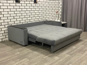 Диван Аккордеон 1280*2000 НПБ подлокотник ПРЯМОЙ накладки МДФ в Губкинском - gubkinskiy.ok-mebel.com | фото 2
