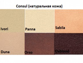 Диван двухместный Алекто Consul натуральная кожа в Губкинском - gubkinskiy.ok-mebel.com | фото 5