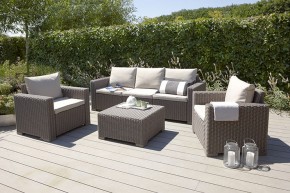 Диван Калифорния 3-х местный (California 3 Sofa), коричневый в Губкинском - gubkinskiy.ok-mebel.com | фото 3