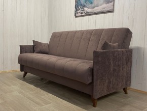 Диван Престиж-3 (НПБ) велюр Sensey dusty plum в Губкинском - gubkinskiy.ok-mebel.com | фото 2