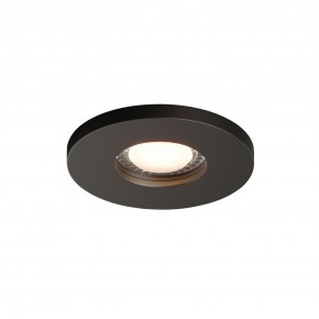 DK2036-BK Встраиваемый светильник влагозащ., IP 44, до 15 Вт, GU10, LED, черный, алюминий в Губкинском - gubkinskiy.ok-mebel.com | фото 3