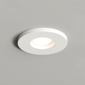 DK2036-WH Встраиваемый светильник влагозащ., IP 44, до 15 Вт, GU10, LED, белый, алюминий в Губкинском - gubkinskiy.ok-mebel.com | фото
