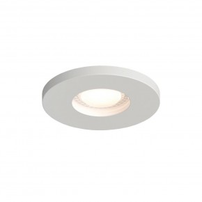 DK2036-WH Встраиваемый светильник влагозащ., IP 44, до 15 Вт, GU10, LED, белый, алюминий в Губкинском - gubkinskiy.ok-mebel.com | фото 3
