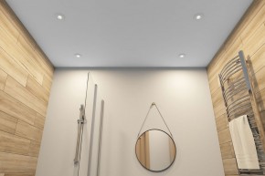 DK2036-WH Встраиваемый светильник влагозащ., IP 44, до 15 Вт, GU10, LED, белый, алюминий в Губкинском - gubkinskiy.ok-mebel.com | фото 5