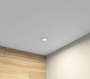 DK2036-WH Встраиваемый светильник влагозащ., IP 44, до 15 Вт, GU10, LED, белый, алюминий в Губкинском - gubkinskiy.ok-mebel.com | фото 7