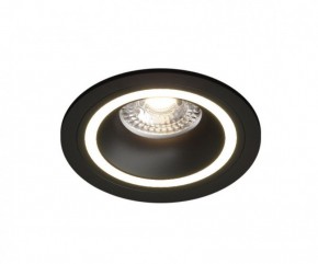 DK2060-BK Встраиваемый светильник IP 20, до 15 Вт, GU10, LED, черный, алюминий в Губкинском - gubkinskiy.ok-mebel.com | фото