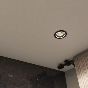 DK2060-BK Встраиваемый светильник IP 20, до 15 Вт, GU10, LED, черный, алюминий в Губкинском - gubkinskiy.ok-mebel.com | фото 4
