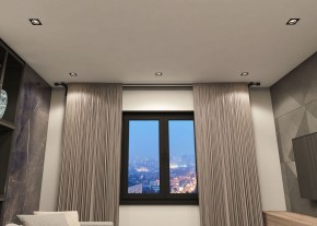 DK2061-BK Встраиваемый светильник IP 20, до 15 Вт, GU10, LED, черный, алюминий в Губкинском - gubkinskiy.ok-mebel.com | фото 3