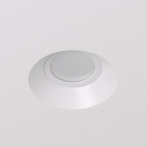 DK2081-WH Встраиваемый точечный светильник для натяжных ПВХ потолков INVIZ, IP 20, до 9 Вт, GU10, LED, белый, ABS-пластик в Губкинском - gubkinskiy.ok-mebel.com | фото 2