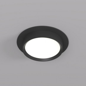 DK2090-BK Встраиваемый светильник FLAT, IP 20, до 15 Вт, GX53, LED, черный, алюминий в Губкинском - gubkinskiy.ok-mebel.com | фото