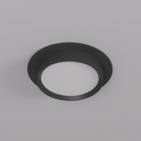 DK2090-BK Встраиваемый светильник FLAT, IP 20, до 15 Вт, GX53, LED, черный, алюминий в Губкинском - gubkinskiy.ok-mebel.com | фото 2