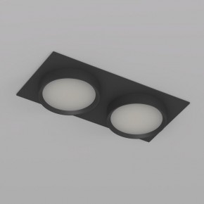 DK2092-BK Встраиваемый светильник FLAT, IP 20, до 15 Вт, GX53, LED, черный, алюминий в Губкинском - gubkinskiy.ok-mebel.com | фото 5