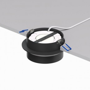 DK2100-BK Встраиваемый светильник NIKO, IP 20, до 15 Вт, GX53, LED, черный, акрил, алюминий в Губкинском - gubkinskiy.ok-mebel.com | фото 4
