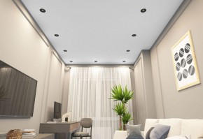 DK2120-BK Встраиваемый светильник, IP 20, 50 Вт, GU10, черный, алюминий в Губкинском - gubkinskiy.ok-mebel.com | фото 6
