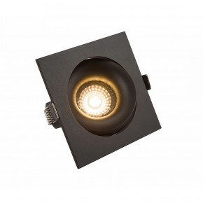 DK2121-BK Встраиваемый светильник, IP 20, 50 Вт, GU10, черный, алюминий в Губкинском - gubkinskiy.ok-mebel.com | фото 5