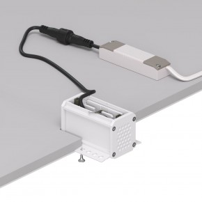 DK2530-WB Встраиваемый светильник SPACE со светодиодом под шпатлевку L69mm 220V 6W 38° 4000К IP20 белый/черный алюминий в Губкинском - gubkinskiy.ok-mebel.com | фото 5