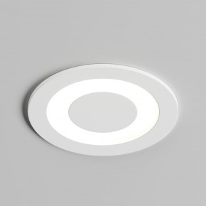 DK2700-WH Встраиваемый светильник, IP 20, 7 Вт, LED 3000, белый, алюминий в Губкинском - gubkinskiy.ok-mebel.com | фото