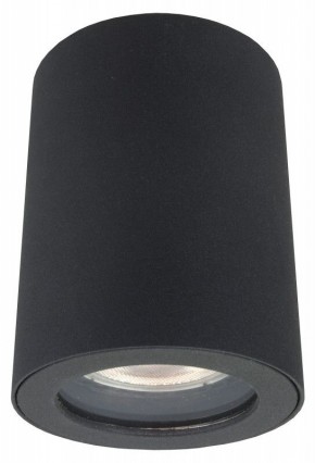 DK3007-BK Накладной светильник влагозащ., IP 44, 15 Вт, GU10, черный, алюминий в Губкинском - gubkinskiy.ok-mebel.com | фото 2