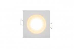 DK3014-WH Встраиваемый светильник влагозащ., IP 44, 50 Вт, GU10, белый, алюминий в Губкинском - gubkinskiy.ok-mebel.com | фото