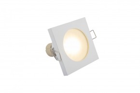 DK3014-WH Встраиваемый светильник влагозащ., IP 44, 50 Вт, GU10, белый, алюминий в Губкинском - gubkinskiy.ok-mebel.com | фото 3