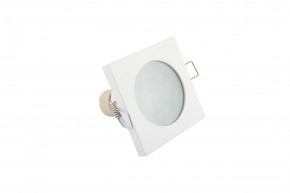 DK3014-WH Встраиваемый светильник влагозащ., IP 44, 50 Вт, GU10, белый, алюминий в Губкинском - gubkinskiy.ok-mebel.com | фото 4