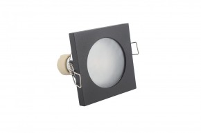 DK3015-BK Встраиваемый светильник влагозащ., IP 44, 50 Вт, GU10, черный, алюминий в Губкинском - gubkinskiy.ok-mebel.com | фото 4