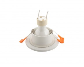 DK3016-WH Встраиваемый светильник влагозащ., IP 65, 50 Вт, GU10, белый, алюминий в Губкинском - gubkinskiy.ok-mebel.com | фото 6