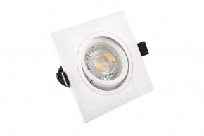 DK3021-WH Встраиваемый светильник, IP 20, 10 Вт, GU5.3, LED, белый, пластик в Губкинском - gubkinskiy.ok-mebel.com | фото