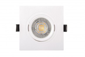 DK3021-WH Встраиваемый светильник, IP 20, 10 Вт, GU5.3, LED, белый, пластик в Губкинском - gubkinskiy.ok-mebel.com | фото 2