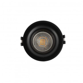 DK3024-BK Встраиваемый светильник, IP 20, 10 Вт, GU5.3, LED, черный, пластик в Губкинском - gubkinskiy.ok-mebel.com | фото 2