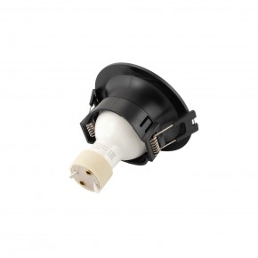 DK3024-BK Встраиваемый светильник, IP 20, 10 Вт, GU5.3, LED, черный, пластик в Губкинском - gubkinskiy.ok-mebel.com | фото 3
