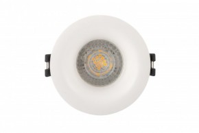 DK3024-WH Встраиваемый светильник, IP 20, 10 Вт, GU5.3, LED, белый, пластик в Губкинском - gubkinskiy.ok-mebel.com | фото 2