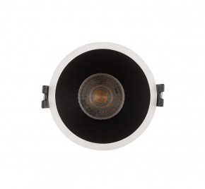 DK3026-WB Встраиваемый светильник, IP 20, 10 Вт, GU5.3, LED, белый/черный, пластик в Губкинском - gubkinskiy.ok-mebel.com | фото