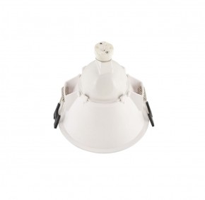 DK3026-WB Встраиваемый светильник, IP 20, 10 Вт, GU5.3, LED, белый/черный, пластик в Губкинском - gubkinskiy.ok-mebel.com | фото 5