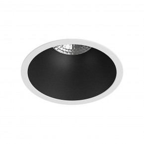 DK3026-WB Встраиваемый светильник, IP 20, 10 Вт, GU5.3, LED, белый/черный, пластик в Губкинском - gubkinskiy.ok-mebel.com | фото