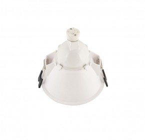 DK3026-WG Встраиваемый светильник, IP 20, 10 Вт, GU5.3, LED, белый/золотой, пластик в Губкинском - gubkinskiy.ok-mebel.com | фото 3